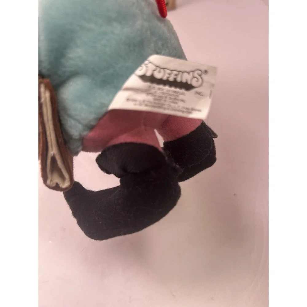 Vintage STUFFINS Inc. Dentistry Elf w/ Baby Elephant & Pink Spotted Elephant